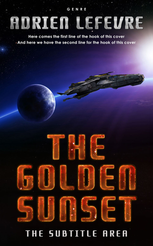 Pre Made Book Cover Contessa