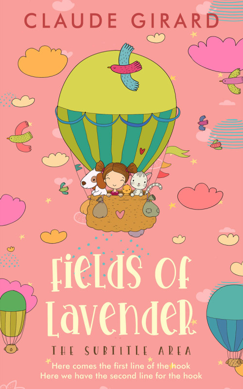 Pre Made Book Cover Rose Bud