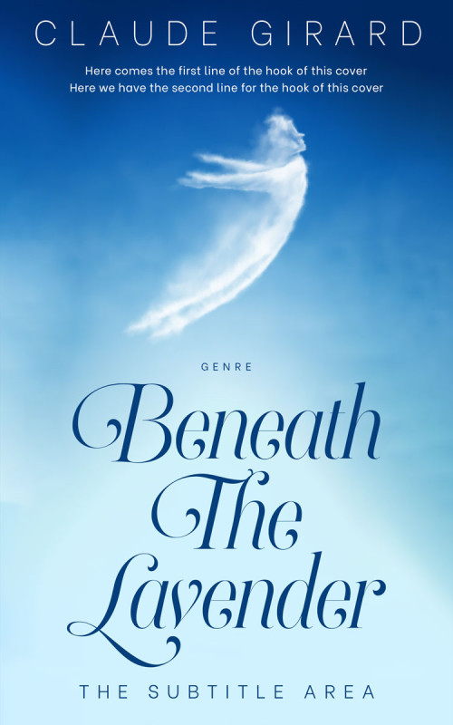 Pre Made Book Cover Tory Blue