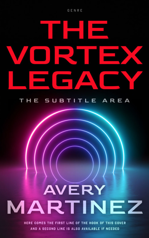 Pre Made Book Cover Cranberry