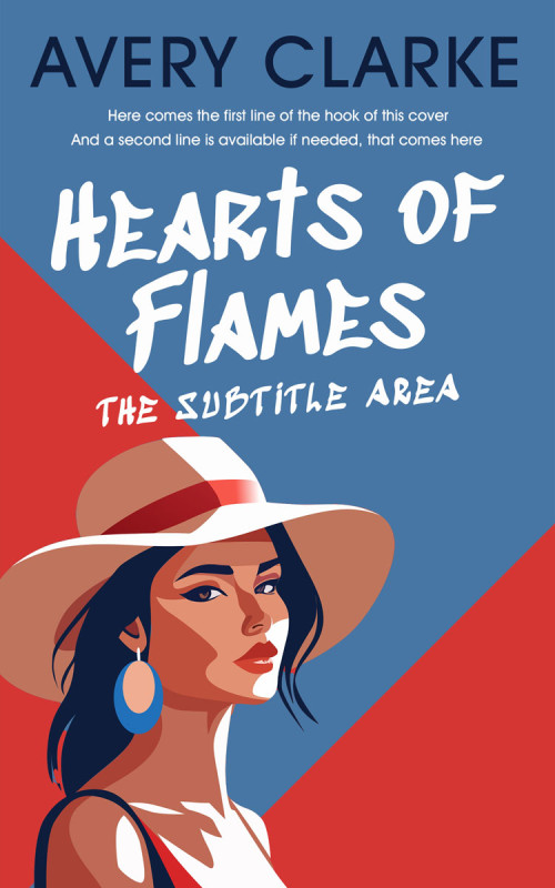 Pre Made Book Cover Chestnut Rose