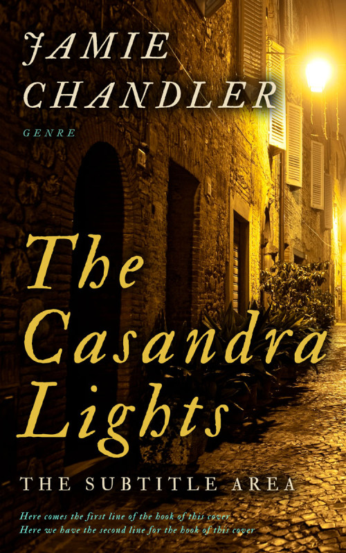 Pre Made Book Cover Old Gold