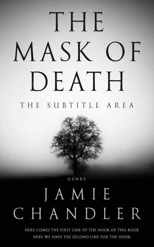 Pre Made Book Cover Cod Gray