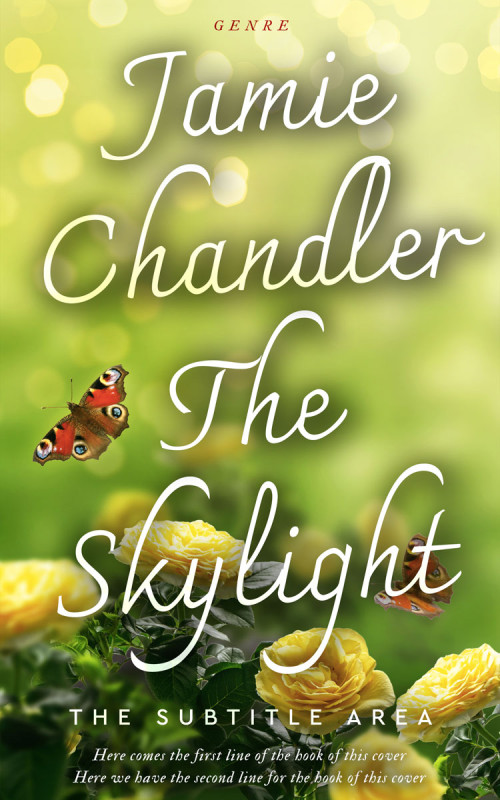 Pre Made Book Cover Sycamore