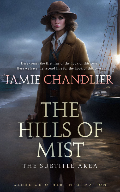 Pre Made Book Cover Shark