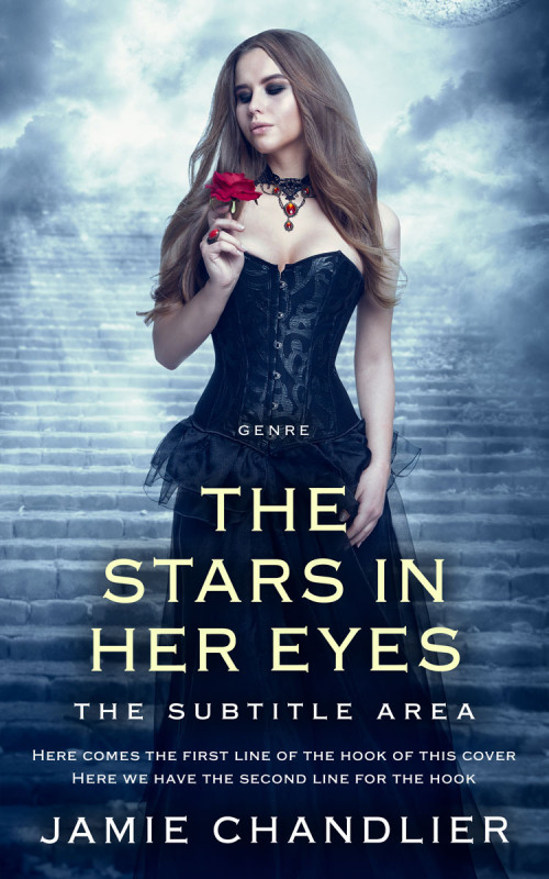 Pre Made Book Cover Nebula