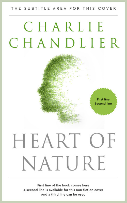 Pre Made Book Cover Pale Leaf