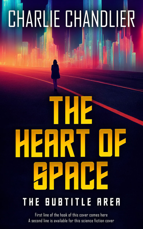 Pre Made Book Cover Ebony