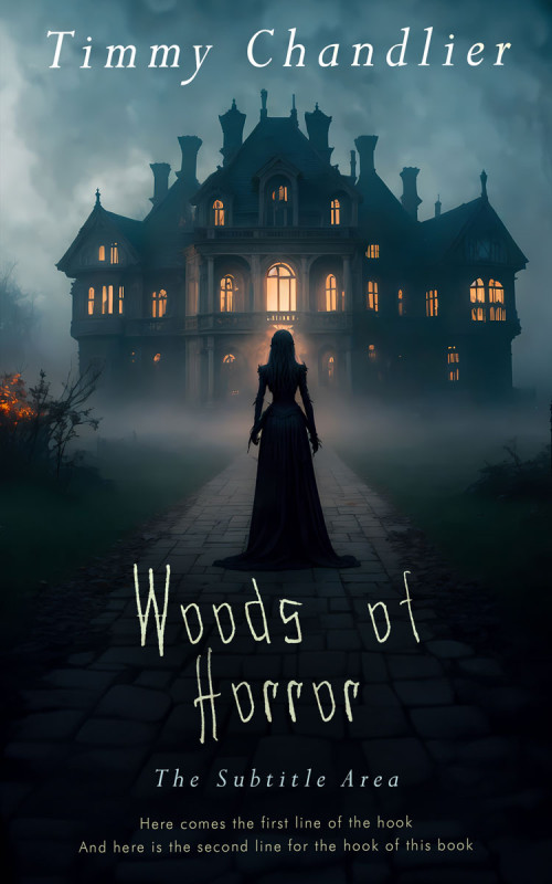 Pre Made Book Cover Mirage