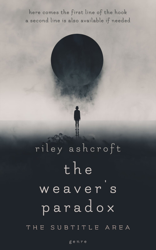 Pre Made Book Cover Outer Space