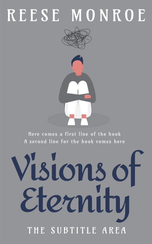 Pre Made Book Cover Oslo Gray