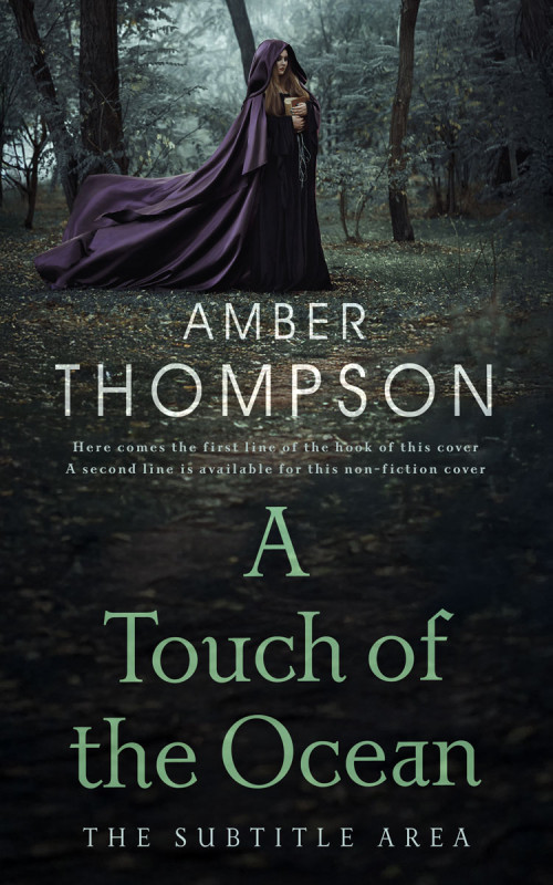 Pre Made Book Cover Outer Space