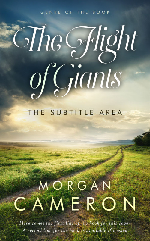 Pre Made Book Cover Lunar Green