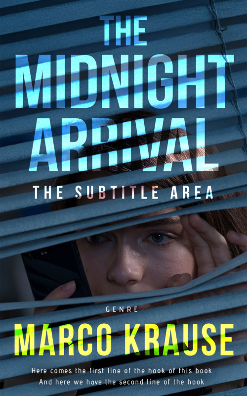 Pre Made Book Cover Pickled Bluewood