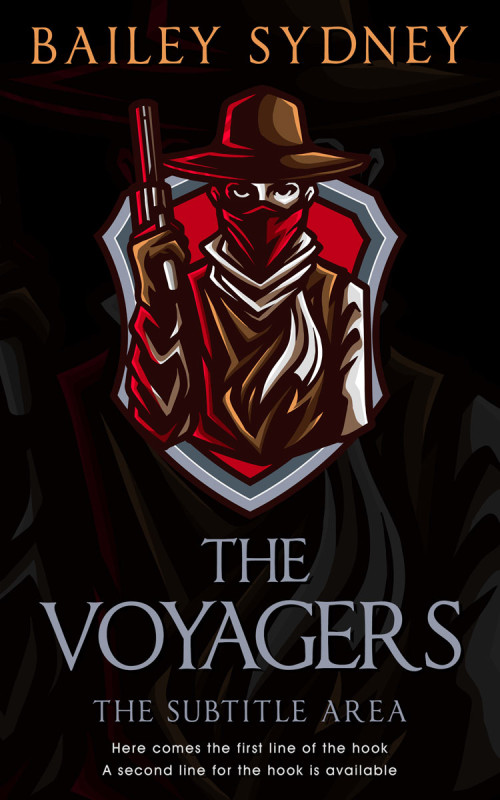 Pre Made Book Cover Night Rider