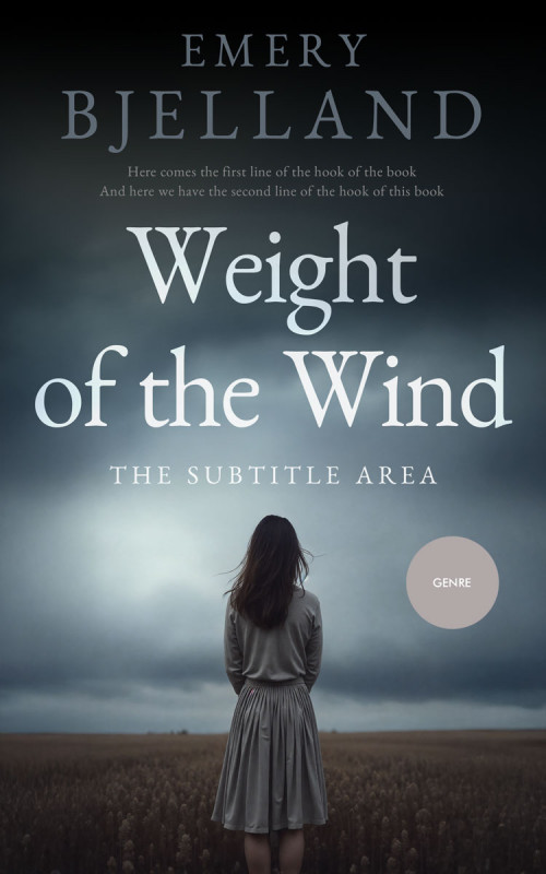 Pre Made Book Cover Outer Space