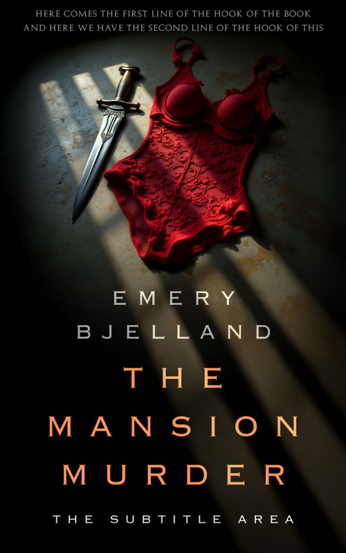 Pre Made Book Cover Rangoon Green