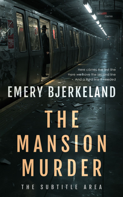 Pre Made Book Cover Outer Space