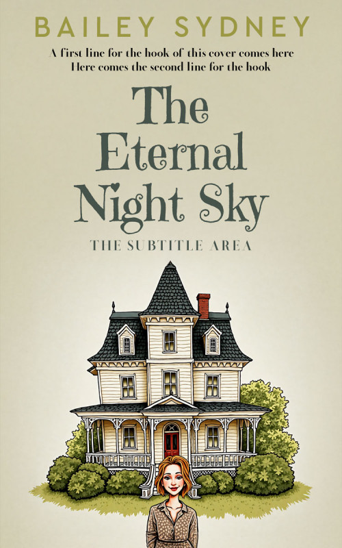 Pre Made Book Cover Tana