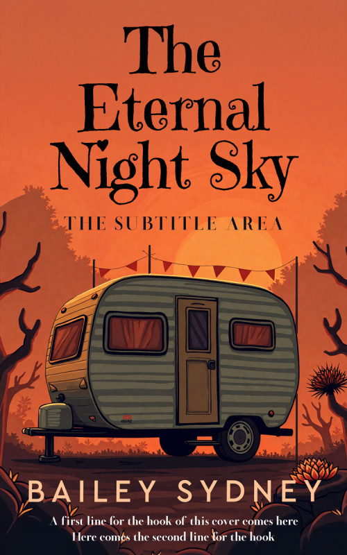 Pre Made Book Cover Tuscany