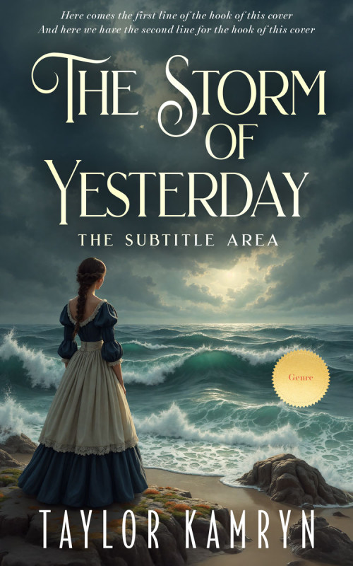 Pre Made Book Cover Outer Space