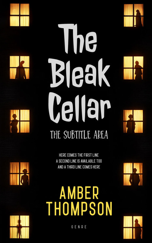 Pre Made Book Cover Calico