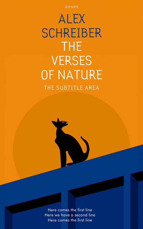 Pre Made Book Cover Green Vogue