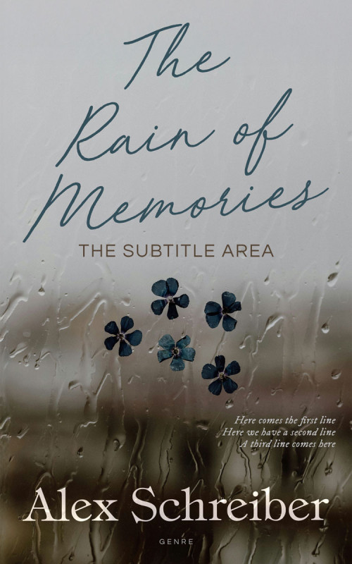 Pre Made Book Cover Bud