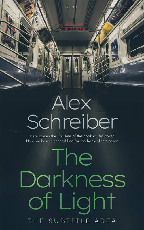 Pre Made Book Cover Outer Space