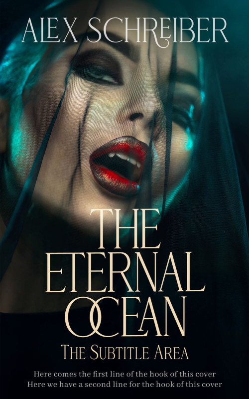 Pre Made Book Cover Aztec