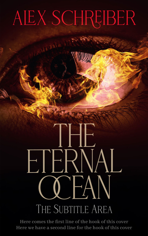 Pre Made Book Cover Asphalt