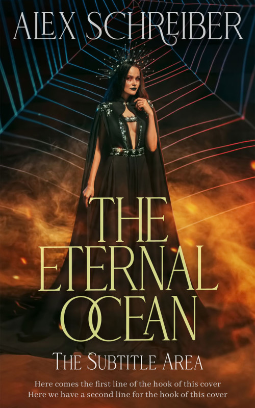 Pre Made Book Cover Oil