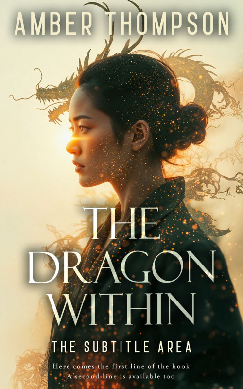 Pre Made Book Cover Hunter Green