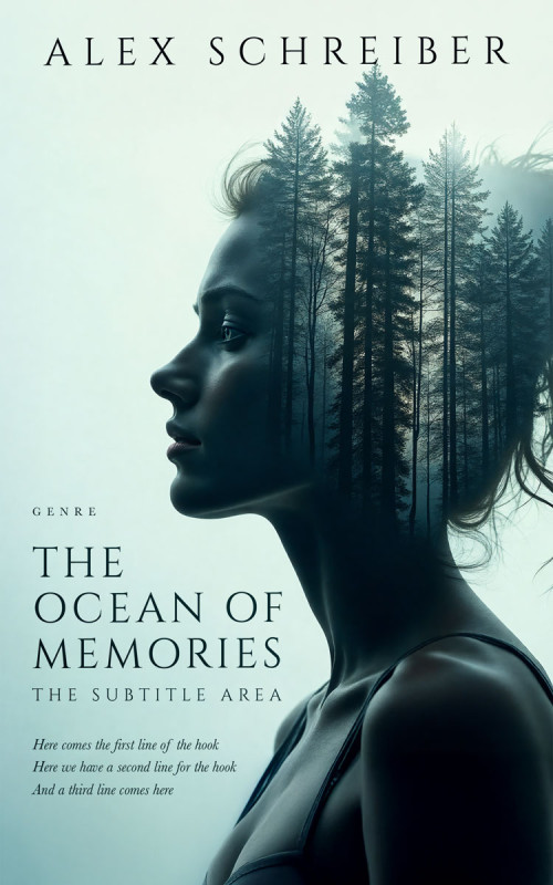 Pre Made Book Cover Gable Green