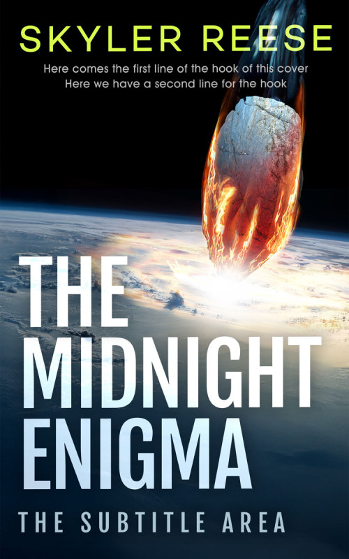 Pre Made Book Cover Mirage