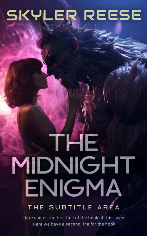 Pre Made Book Cover Viola