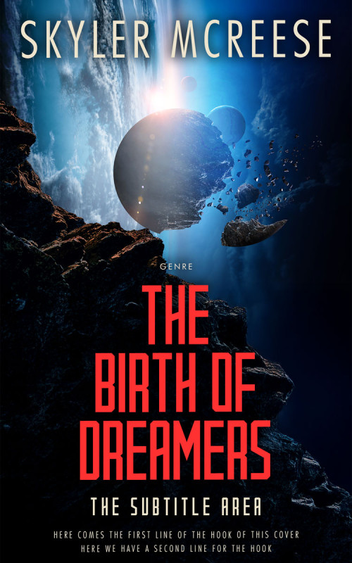 Pre Made Book Cover My Pink