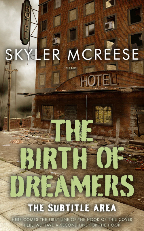 Pre Made Book Cover Metallic Bronze