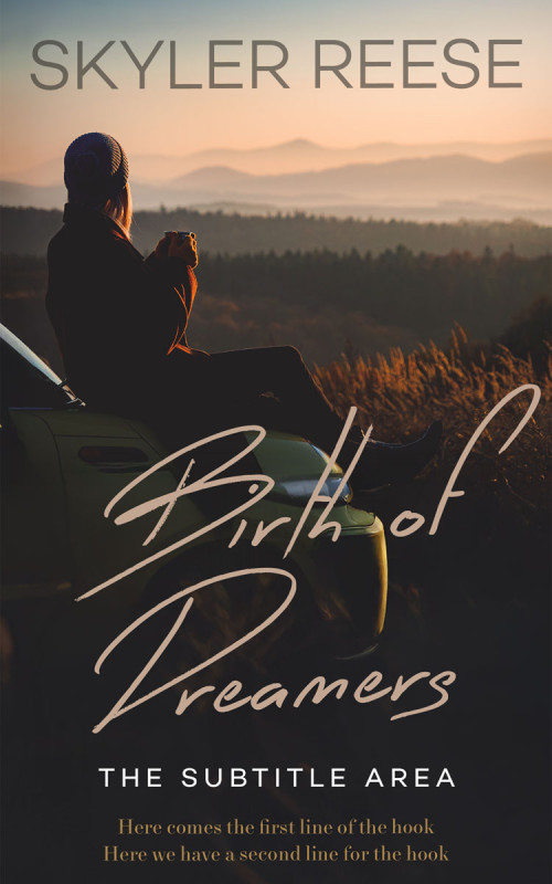 Pre Made Book Cover Akaroa