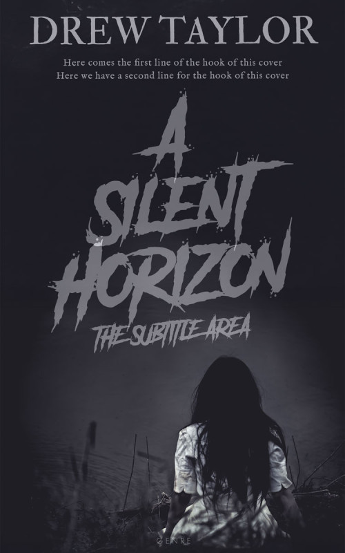 Pre Made Book Cover Shark