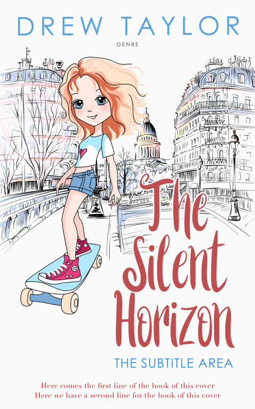 Related Premade Teen & Young Adult Book Cover: Hint of Red #34060