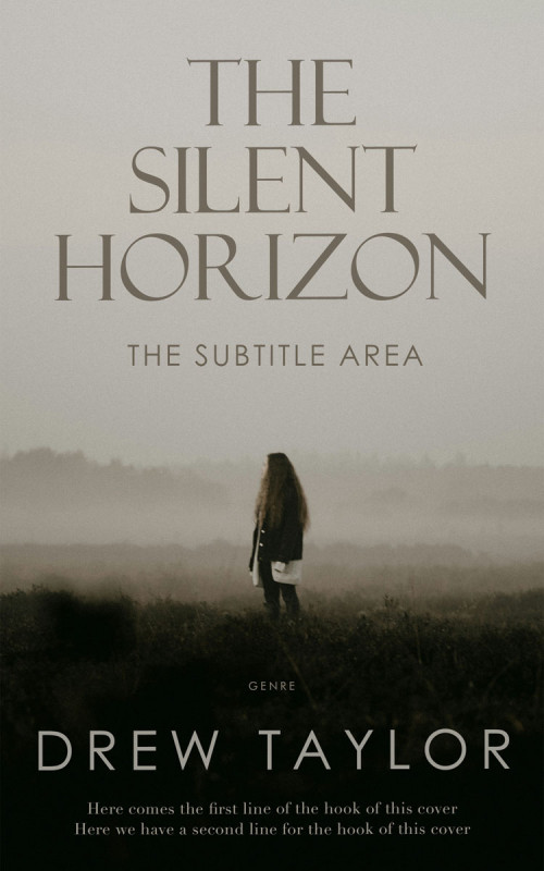 Pre Made Book Cover Marshland