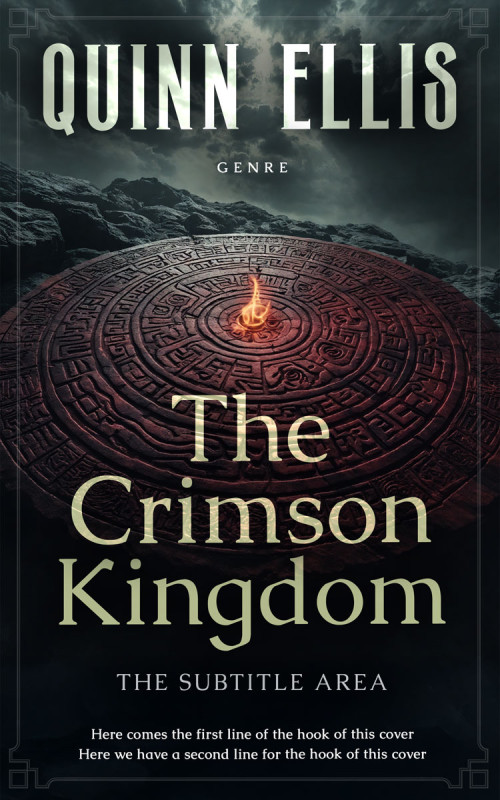 Pre Made Book Cover Woodsmoke