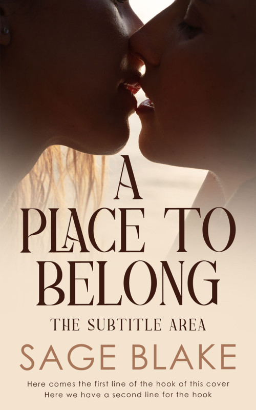 Pre Made Book Cover Double Spanish White