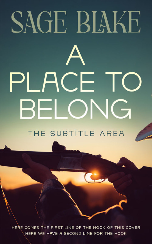 Pre Made Book Cover Outer Space