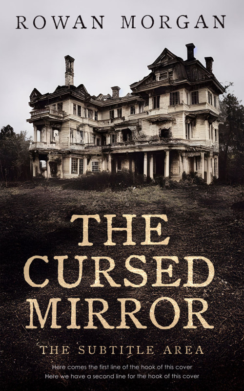 Pre Made Book Cover Cocoa Brown