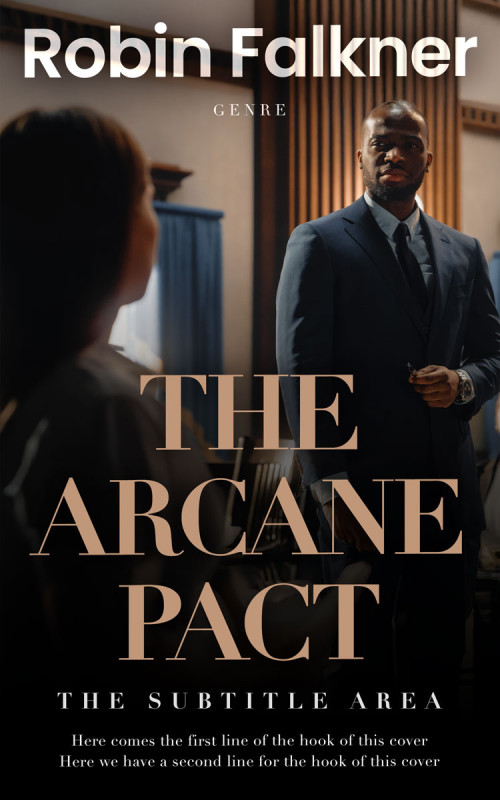 Pre Made Book Cover Quicksand