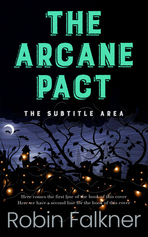 Pre Made Book Cover Woodsmoke