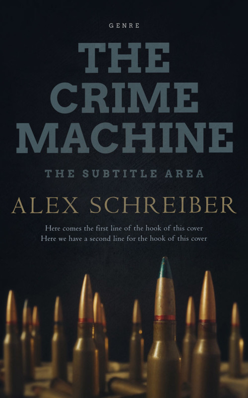 Pre Made Book Cover Shark