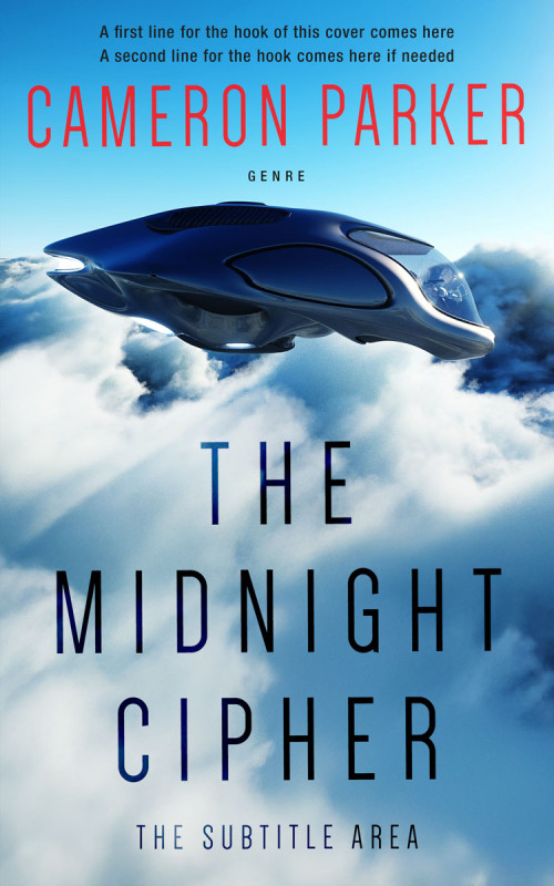 Pre Made Book Cover Glacier